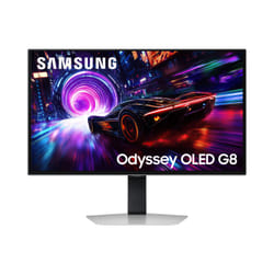 Samsung G81SF écran plat de PC 68,6 cm (27") 3840 x 2160 pixels 4K Ultra HD OLED Argent