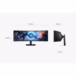 Samsung S49FG912EU écran plat de PC 49" Dual QHD LCD Noir - Vue supplémentaire 5