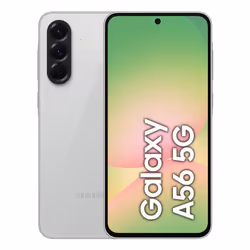 Samsung Galaxy A56, 17 cm (6.7"), 8 Go, 128 Go, 50 MP, Android 15, Gris clair