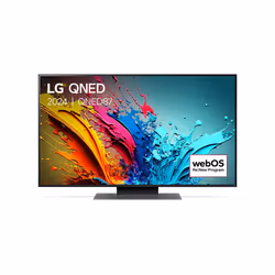 LG QNED 55QNED87T6B, 139,7 cm (55"), 3840 x 2160 pixels, 4K Ultra HD, QNED, Smart TV, Wifi