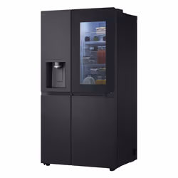 LG InstaView GSXE91EVAD frigo américain Pose libre 628 L D Noir - Vue supplémentaire 6