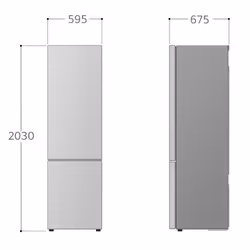 LG GBV22NCBPY Pose libre 387 L B Argent - Vue supplémentaire 4