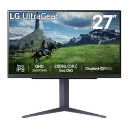 LG 27GS85Q-B écran plat de PC 68,6 cm (27") 2560 x 1440 pixels Quad HD Noir, Gris, Violet