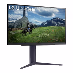 LG 27GS85Q-B écran plat de PC 68,6 cm (27") 2560 x 1440 pixels Quad HD Noir, Gris, Violet