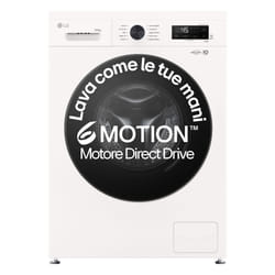 LG W4NX1095NWB machine à laver avec sèche linge Pose libre Charge avant Blanc E