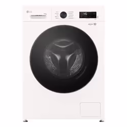 LG W4NX1095NWB machine à laver avec sèche linge Pose libre Charge avant Blanc E - Vue supplémentaire 4