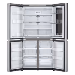LG InstaView GMV960MBDE frigo américain Pose libre 666 L E Argent - Vue supplémentaire 4