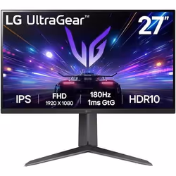 Écran PC Gaming - LG - UltraGear 27GS65F-B - Dalle IPS FHD 1920x1080 - 1ms GtG - HDR 10
