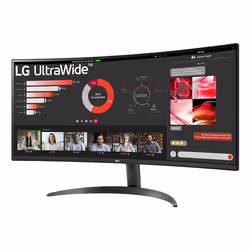 LG 34WR50QK-B écran plat de PC 34" Wide Quad HD Noir