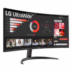 LG 34WR50QK-B écran plat de PC 34" Quad HD Noir - Vue supplémentaire 4