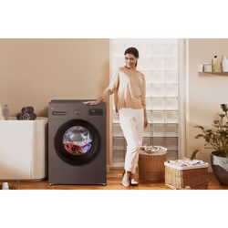 LG F4A1009NDK Lave-linge Frontal 9 kg 1400 tr/min Graphite, Argent - Vue supplémentaire 7