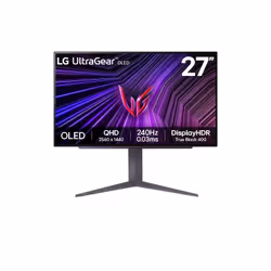 LG 27GS93QE-B, 67,3 cm (26.5"), 2560 x 1440 pixels, Quad HD, OLED, 0,03 ms, Noir