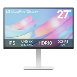LG 27US550-W 27" 3840 x 2160 pixels 4K Ultra HD LCD Noir, Blanc