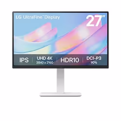 LG 27US550-W.AEK, 68,6 cm (27"), 3840 x 2160 pixels, 4K Ultra HD, LCD, 5 ms, Blanc