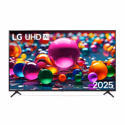 LG UHD AI 86UA75006LA, 2,18 m (86"), 3840 x 2160 pixels, LED, Smart TV, Wifi, Noir