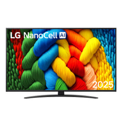 LG NanoCell AI 50NANO81A6A 127 cm (50") 4K Ultra HD Smart TV Wifi Noir