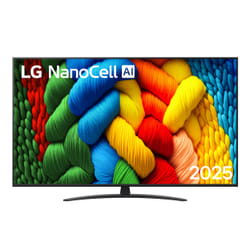 LG NanoCell AI 65NANO81A6A 165,1 cm (65") 4K Ultra HD Smart TV Wifi Noir