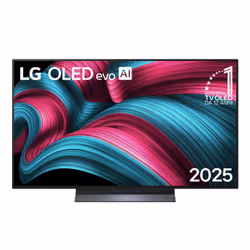 LG OLED evo AI OLED48C55LA, 121,9 cm (48"), 3840 x 2160 pixels, OLED evo, Smart TV, Wifi, Noir