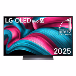 LG OLED evo AI OLED48C56LB, 121,9 cm (48"), 3840 x 2160 pixels, OLED evo, Smart TV, Wifi, Noir