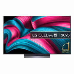 LG OLED evo AI OLED55C54LA, 139,7 cm (55"), 3840 x 2160 pixels, OLED evo, Smart TV, Wifi, Noir