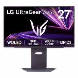 LG 27GX790A-B, 68,6 cm (27"), 2560 x 1440 pixels, 2K, OLED, 0,03 ms, Noir