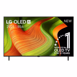 LG OLED AI OLED55B56LA, 139,7 cm (55"), 3840 x 2160 pixels, OLED, Smart TV, Wifi, Noir