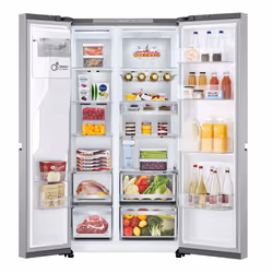 LG GSLE91MBAB frigo américain Pose libre 623 L B Acier inoxydable - Vue supplémentaire 2