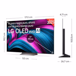LG OLED evo AI OLED65C5ELB TV 65" 4K Ultra HD Smart TV Noir - Vue supplémentaire 2