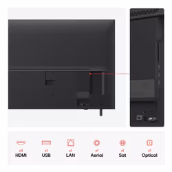 LG UHD AI 55UA75006LA 55" 4K Ultra HD Smart TV Noir - Vue supplémentaire 3