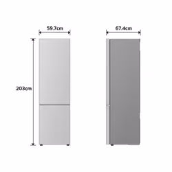 LG GBBS322CPY Pose libre 375 L Argent - Vue supplémentaire 3
