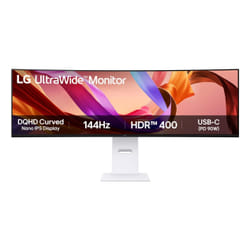 LG 49U950A-W écran plat de PC 49" Dual QHD LED Noir, Blanc