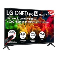 LG QNED evo AI MiniLED 43QNED81B6C.AEU TV 109,2 cm (43") 4K Ultra HD Smart TV Wifi Noir