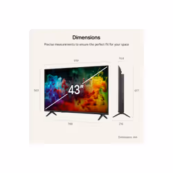 LG QNED 43QNED72B6B 109,2 cm (43") 4K Ultra HD Smart TV Noir - Vue supplémentaire 2