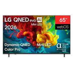 LG 65QNED82B6B TV 165,1 cm (65") 4K Ultra HD Smart TV Wifi Noir