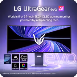 LG 39GX950B-B écran plat de PC 99,1 cm (39") 5120 x 2160 pixels 5K Ultra HD OLED Noir - Vue supplémentaire 2