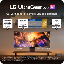 LG 39GX950B-B écran plat de PC 99,1 cm (39") 5120 x 2160 pixels 5K Ultra HD OLED Noir - Vue supplémentaire 4