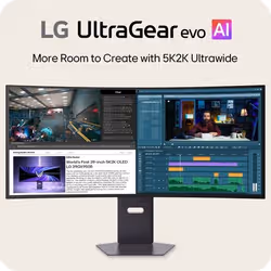 LG 39GX950B-B écran plat de PC 99,1 cm (39") 5120 x 2160 pixels 5K Ultra HD OLED Noir - Vue supplémentaire 5