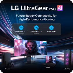 LG 39GX950B-B écran plat de PC 99,1 cm (39") 5120 x 2160 pixels 5K Ultra HD OLED Noir - Vue supplémentaire 6