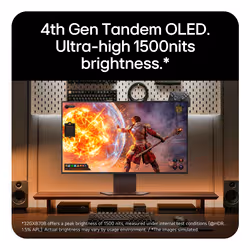 LG 32GX870B-B.AEU écran plat de PC 32" 4K Ultra HD OLED Noir - Vue supplémentaire 5