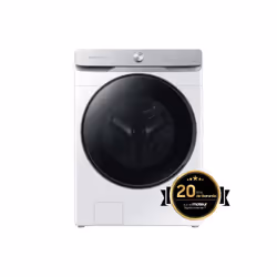 Samsung Lave-linge Blanc ecobubble™ / AI Wash™ Dist. auto. lessive / AI Control / 20kg - WF20DG8650BWU3 Classe A, Charge avan ...