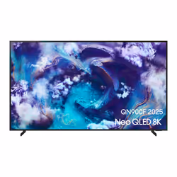 Samsung TV AI Neo QLED 85" QN900F 2025, 8K, Mini LED sans reflet, 2,16 m (85"), 7680 x 4320 pixels, Neo QLED, Smart TV, Wifi, ...