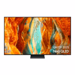 Samsung TV AI Neo QLED 65" QN77F 2025, 4K Mini LED, 139,7 cm (55"), 3840 x 2160 pixels, Neo QLED, Smart TV, Wifi, Noir