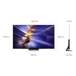 Samsung S90F QE48S90FAEXXH TV 48" 4K Ultra HD Smart TV Noir - Vue supplémentaire 3