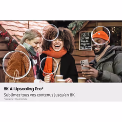 Samsung TV AI Neo QLED 75" QN990F 2025, 8K, Mini LED sans reflet, Boîtier sans fil One Connect<sup>32</sup> - Vue supplémentaire 6