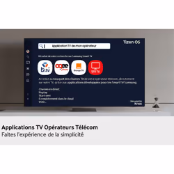 Samsung TV AI Neo QLED 85" QN990F 2025, 8K, Mini LED sans reflet, Boîtier sans fil One Connect<sup>32</sup>