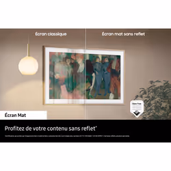 Samsung The Frame TV QLED 43 Pouces 4K 2025 Noir Mode Art - Vue supplémentaire 4