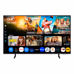 Samsung TV AI QLED 65" Q8F 2025, 4K, Quantum Dots, 165,1 cm (65"), 3840 x 2160 pixels, QLED, Smart TV, Wifi, Gris