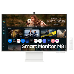 Samsung M8 M80F écran plat de PC 32" 4K Ultra HD LCD Blanc