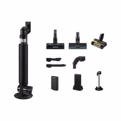 Samsung Aspirateur balai Bespoke Jet AI Ultra Complete Extra Noir 400 AW 3 brosses 2 batteries 160 min Clean Station - VS90F4 ...