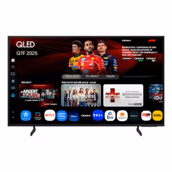 Samsung TV AI QLED 85" Q7F 2025, 4K, Quantum Dots, 2,16 m (85"), 3840 x 2160 pixels, QLED, Smart TV, Wifi, Noir